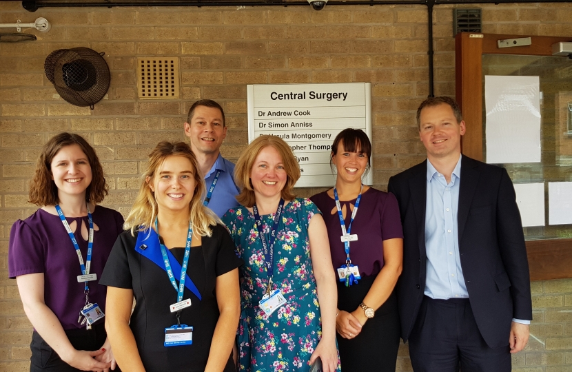 Neil Visits Oadby Central Surgery To Discuss Care And Loneliness | Neil ...